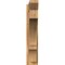 Ekena Millwork Balboa Slat Rough Sawn Outlooker, Western Red Cedar, 6"W x 28"D x 32"H OUT06X28X32BOA06RWR - alternate 3